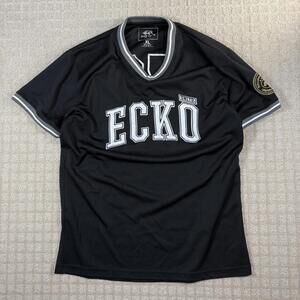 Ecko Unltd Football Jersey XL Black Y2K 72